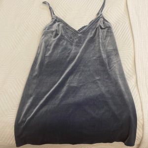 Abercrombie Velvet 90s mini dress